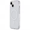 eSTUFF ES67140026 dėklas iPhone 15 Plus 6,7 inch (17 cm) permatomas hibridinis su MagSafe