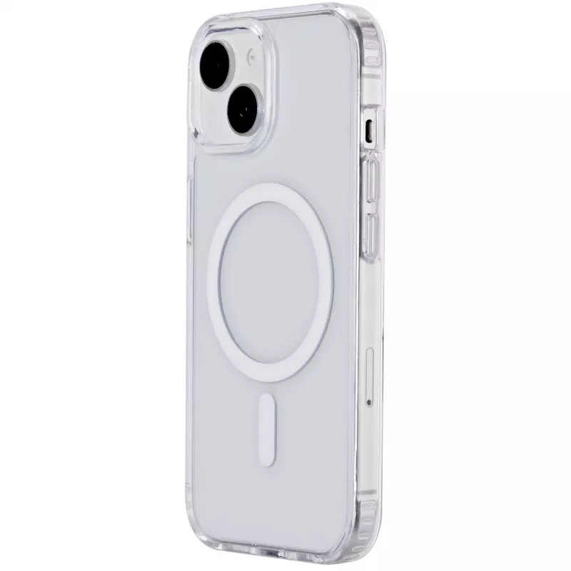 eSTUFF ES67140026 dėklas iPhone 15 Plus 6,7 inch (17 cm) permatomas hibridinis su MagSafe