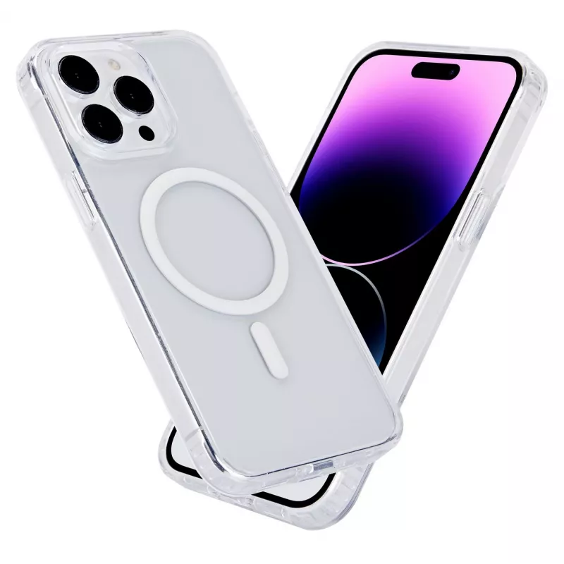 eSTUFF ES67140027 apsauginis dėklas iPhone 15 Pro (6,1 colio, 15,5 cm) permatomas