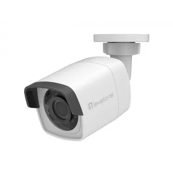 LevelOne GEMINI fiksuoto IP stebėjimo kamera, 4 megapikselių, IR šviesos diodai, 802.3af PoE, vidaus / lauko