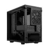 Korpusas Fractal Design Define 7 Nano Black — Mini-ITX/Mini-DTX, ATX maitinimo šaltinis, grūdintas stiklas, 205×399×361 mm