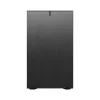 Korpusas Fractal Design Define 7 Nano Black — Mini-ITX/Mini-DTX, ATX maitinimo šaltinis, grūdintas stiklas, 205×399×361 mm