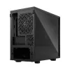 Korpusas Fractal Design Define 7 Nano Black — Mini-ITX/Mini-DTX, ATX maitinimo šaltinis, grūdintas stiklas, 205×399×361 mm