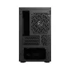 Korpusas Fractal Design Define 7 Nano Black — Mini-ITX/Mini-DTX, ATX maitinimo šaltinis, grūdintas stiklas, 205×399×361 mm