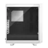 Korpusas PC Fractal Design Meshify 2 Compact — Baltas, ATX PSU, 2x140mm priekyje, 1x120mm gale, 2.5/3.5 colio diskai, 210×424×475 mm