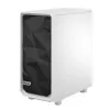 Korpusas PC Fractal Design Meshify 2 Compact — Baltas, ATX PSU, 2x140mm priekyje, 1x120mm gale, 2.5/3.5 colio diskai, 210×424×475 mm