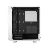 Korpusas Fractal Design Meshify 2 Compact RGB White — ATX/microATX/Mini-ITX, 4x120 mm RGB ventiliatoriai priekyje, 1x120 mm gale, 2.5/3.5 colio diskai