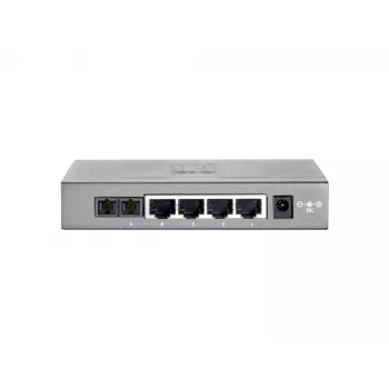 LevelOne FEU-0511 5 prievadų Fast Ethernet komutatorius, 1 x SC daugiamodis pluoštas