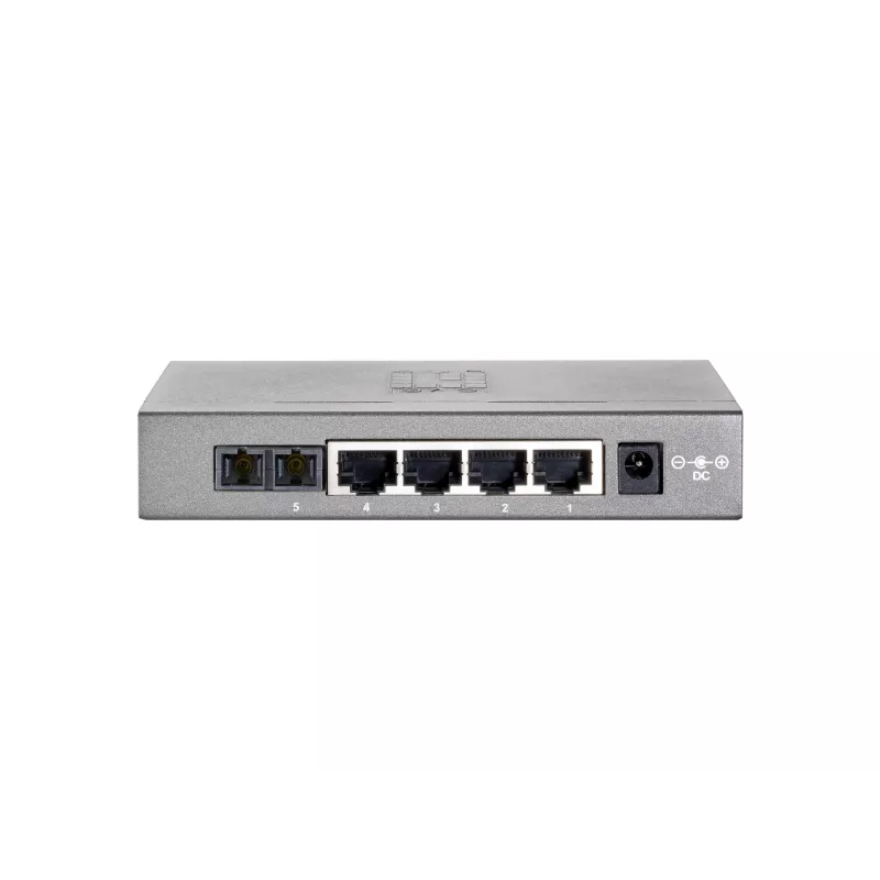 LevelOne FEU-0511 5 prievadų Fast Ethernet komutatorius, 1 x SC daugiamodis pluoštas