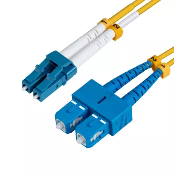 Microconnect FIB421002 šviesolaidinis kabelis 2 m LC SC geltonas