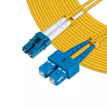 Microconnect FIB421002 šviesolaidinis kabelis 2 m LC SC geltonas