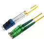 Microconnect FIB472003 3 m vienmodis šviesolaidinis kabelis LC – E-2000 (LSH) geltonas