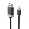 ALOGIC Fusion USB-C į DisplayPort 1.2 kabelis 1 m USB Type-C DisplayPort