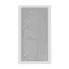 GIGABYTE C201 PANORAMIC ICE kompiuterio korpusas - Mid Tower, m-ATX, 360 mm radiatoriaus palaikymas, 3 iš anksto sumontuoti ventiliatoriai, USB 3.0, RGB Fusion palaikymas