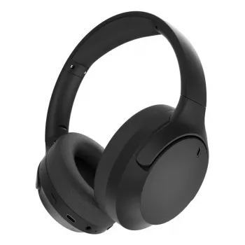 Ausinės GEMBIRD BHP-ANC-01 — supra-aural, laidinės ir Bluetooth, 20–20000 Hz, 0,8 m laidas, 168 g, juodos
