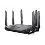 MSI RadiX AX6600 WiFi 6 Tri-Band belaidis maršrutizatorius Gigabit Ethernet Tri-band (2,4 GHz / 5 GHz / 5 GHz) Juoda
