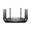 MSI RadiX AX6600 WiFi 6 Tri-Band belaidis maršrutizatorius Gigabit Ethernet Tri-band (2,4 GHz / 5 GHz / 5 GHz) Juoda