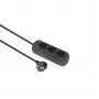 Microconnect GRU003B-WOS ilgintuvas 1,5 m 3 kištukiniai lizdai Juodas