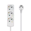Microconnect GRU003W maitinimo ilgintuvas 1,8 m 3 AC lizdai Baltas