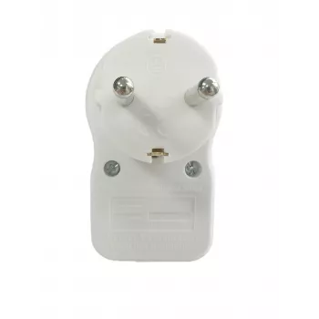 Microconnect GRUTIMER2 apsauginis nuo viršįtampių lizdas, baltas, 1 AC lizdas, 230 V