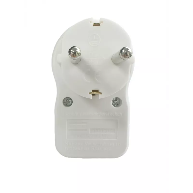 Microconnect GRUTIMER2 apsauginis nuo viršįtampių lizdas, baltas, 1 AC lizdas, 230 V