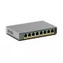 NETGEAR GS108EP valdomas L2/L3 gigabitinio eterneto (10/100/1000) jungiklis, pilkas