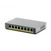NETGEAR GS108EP valdomas L2/L3 gigabitinio eterneto (10/100/1000) jungiklis, pilkas