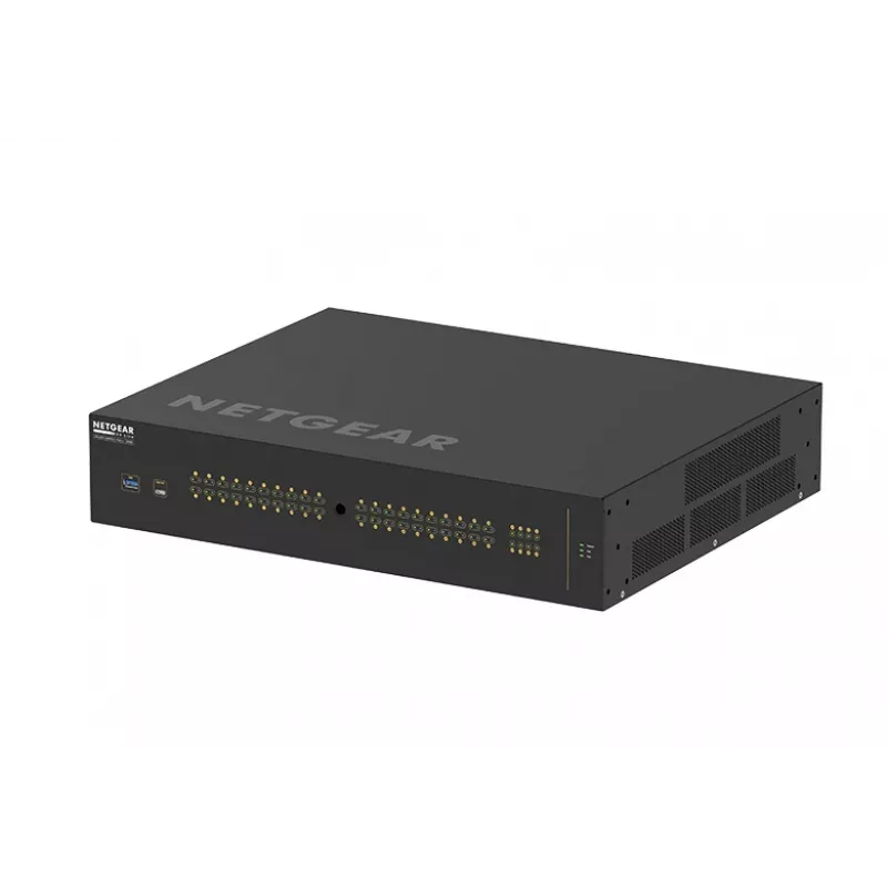 NETGEAR M4250-40G8XF-PoE++ valdomas L2/L3 Gigabit Ethernet (10/100/1000) PoE jungiklis 2U juodas