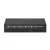 NETGEAR M4250-40G8XF-PoE++ valdomas L2/L3 Gigabit Ethernet (10/100/1000) PoE jungiklis 2U juodas