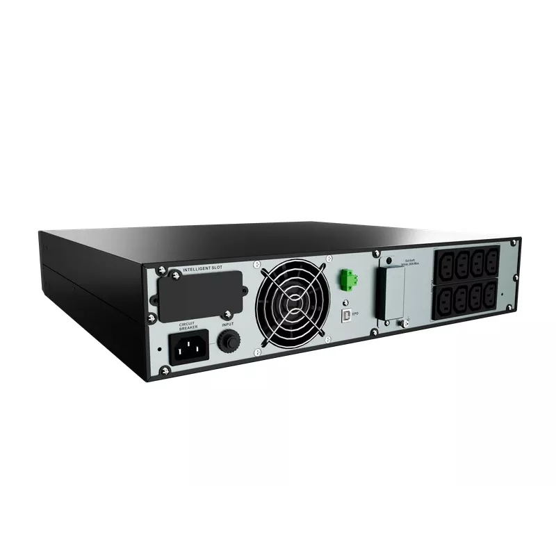 Vertiv Liebert GXE3-2000IRT2UXL nepertraukiamo maitinimo šaltinis (UPS) Dvigubos konversijos (Online) 2 kVA 1800 W 8 AC lizdai