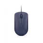 Laidinė USB-C optinė pelė Lenovo GY51D20878, ambidekstrinė, 2400 DPI, 4 mygtukai, mėlyna