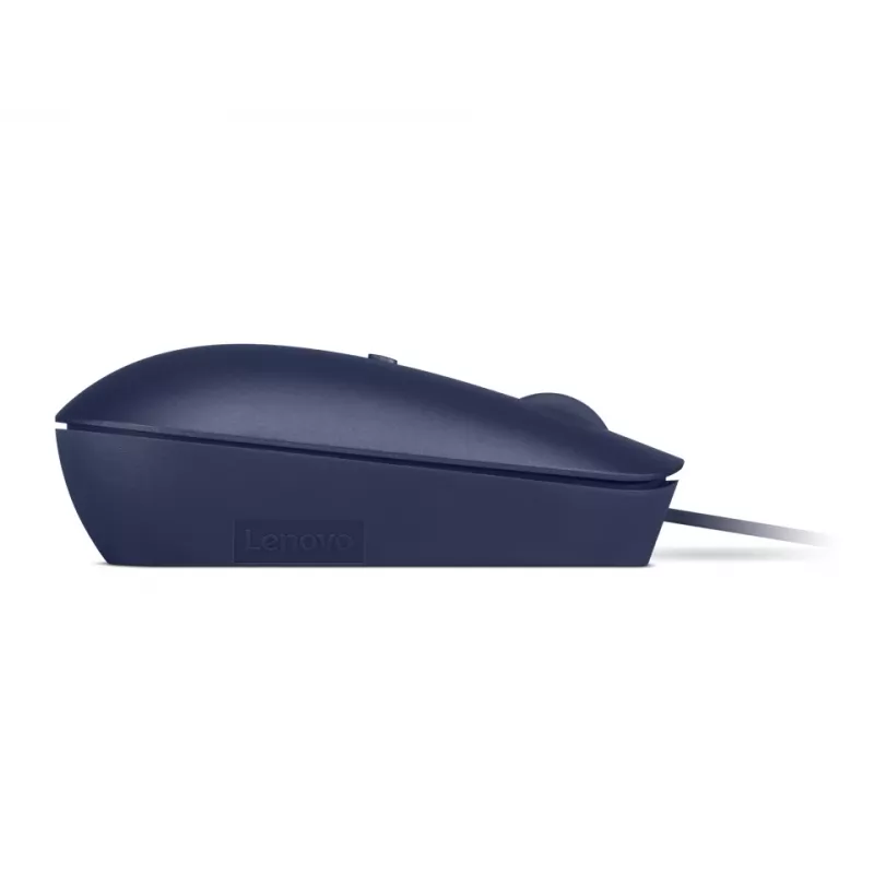 Laidinė USB-C optinė pelė Lenovo GY51D20878, ambidekstrinė, 2400 DPI, 4 mygtukai, mėlyna