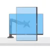 StarTech.com Stalo monitoriaus laikiklis, iki 32 colių ekranui, max 10 kg, VESA 75x75/100x100, C spaustuvas, pilnai artikuliuojamas, mechaninė spyruoklė, TAA atitikmuo