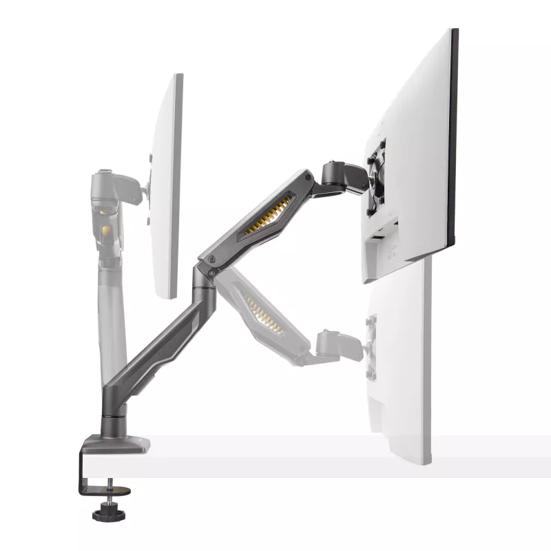StarTech.com Stalo monitoriaus laikiklis, iki 32 colių ekranui, max 10 kg, VESA 75x75/100x100, C spaustuvas, pilnai artikuliuojamas, mechaninė spyruoklė, TAA atitikmuo