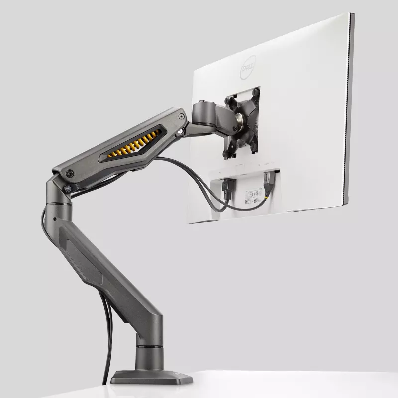 StarTech.com Stalo monitoriaus laikiklis, iki 32 colių ekranui, max 10 kg, VESA 75x75/100x100, C spaustuvas, pilnai artikuliuojamas, mechaninė spyruoklė, TAA atitikmuo