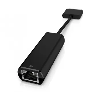 HP ElitePad Ethernet Adapter, 70 kontaktų, RJ-45, juoda