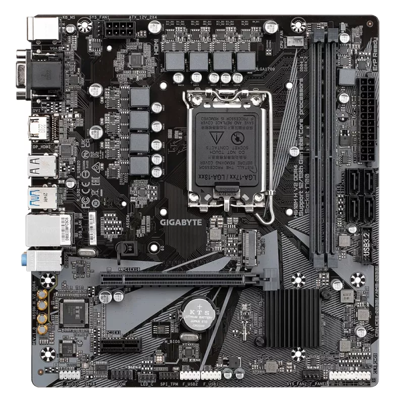 GIGABYTE H610M H V2 DDR4 pagrindinė plokštė