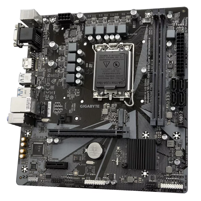 GIGABYTE H610M H V2 DDR4 pagrindinė plokštė