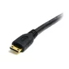 StarTech.com 1 m Mini HDMI į HDMI laidas su Ethernet - 4K 30Hz didelės spartos Mini HDMI į HDMI adapterio laidas - Mini HDMI Type-C įrenginio prijungimas prie HDMI monitoriaus/ekrano - patvarus vaizdo keitiklio laidas