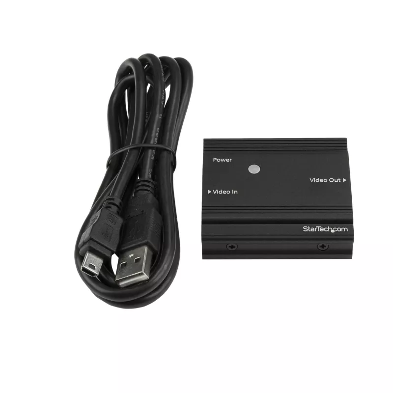 StarTech.com HDMI signalo stiprintuvas – HDMI prailgintuvas 4K 60Hz, 3840 × 2160, AV kartotuvas, 35 m, juodas, HDCP