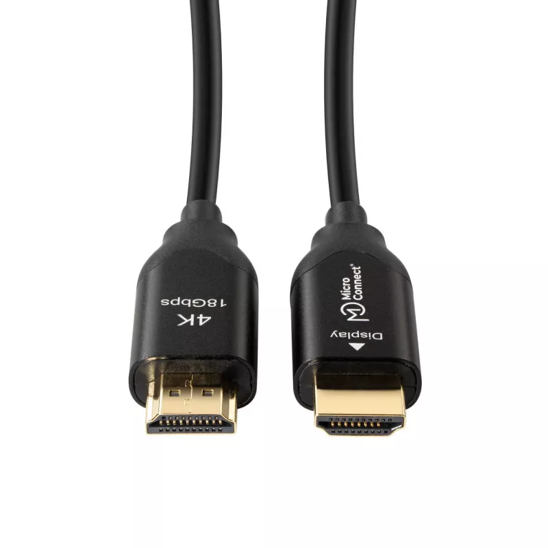 Microconnect HDM191910V2.0OP Premium High Speed aktyvus optinis HDMI 2.0 kabelis 10 m, 4K, HDMI A tipo, juodas