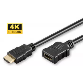 Microconnect HDMI 2.0 ilginimo laidas 2 m, kištukas-lizdas, 18 Gbit/s