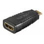 Microconnect HDM19F19MC lyties keitiklis mini HDMI į HDMI juodas