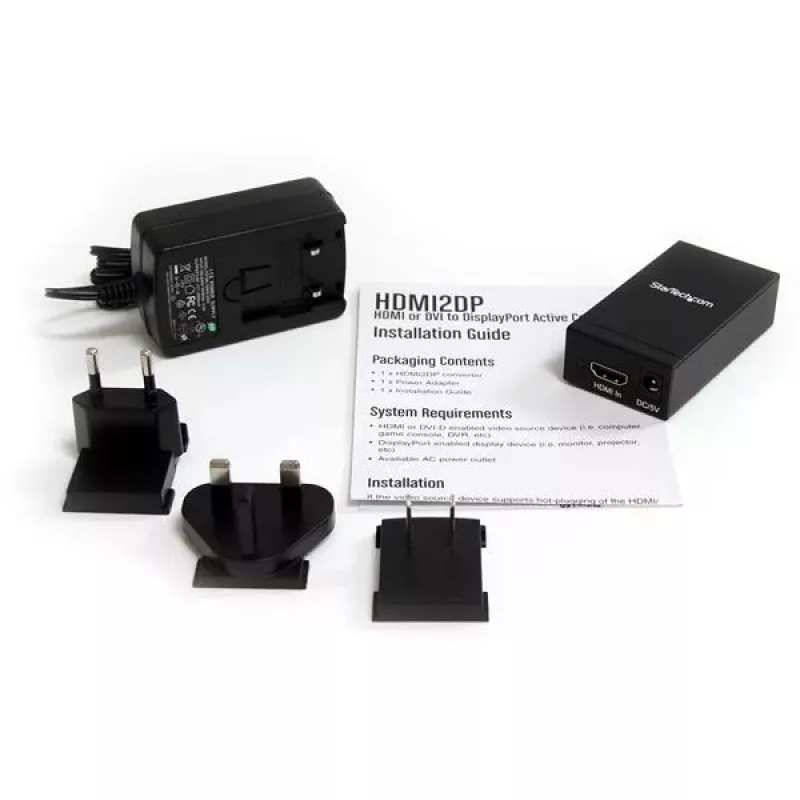 „StarTech.com“ HDMI arba DVI į DisplayPort aktyvus keitiklis
