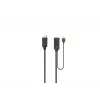Microconnect HDMI-DP-CON2 HDMI į DisplayPort adapterio kabelis 2 m Juoda