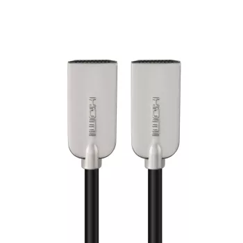Microconnect HDMISUPERSLIM05M HDMI laidas 0,5 m HDMI A tipo (Standartinis) Juodas, Metalinis