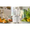 Stalo blenderis Philips HR2041/00 — 450 W, 1,9 L plastikinis dubuo, nerūdijančio plieno peiliai, baltas