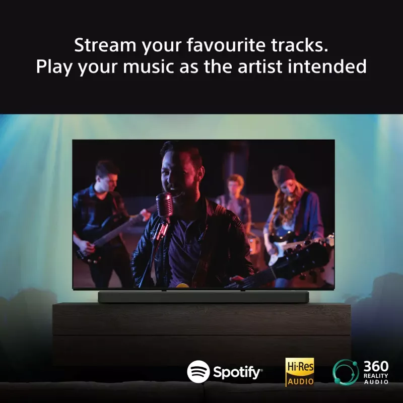 Sony BRAVIA Theatre Bar 8 – Dolby Atmos garso juosta, 11 garsiakalbių, Wi-Fi, Bluetooth, 360 Spatial Sound Mapping