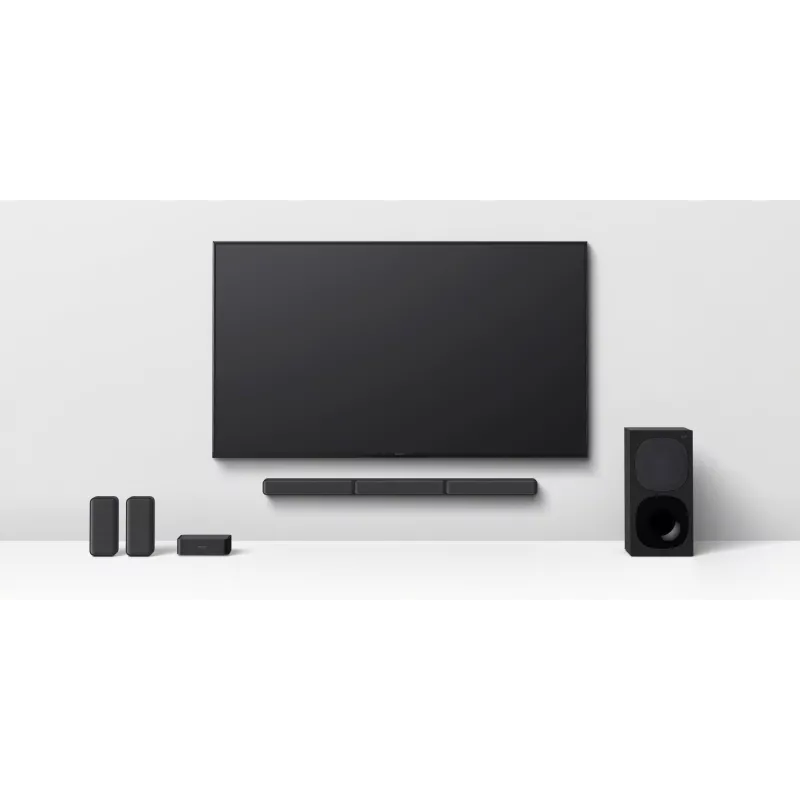 Namų kino garsiakalbių sistema Sony HT-S40R 5.1 kanalų 600 W belaidė juoda