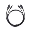 StarTech.com 6ft (1,8 m) HDMI ir USB 5Gbps KVM kabelis, 4K 60Hz, HDMI 2.0 ir USB kombinuotas kabelis KVM jungikliams